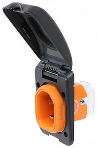 2022 NuCamp Cirrus Truck Camper SmartPlug RV Power Inlet - 30 Amp - Black