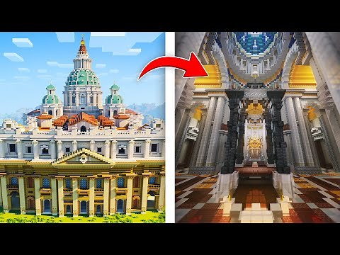 Building St Peter's Basilica [HD MINECRAFT TIMELAPSE]