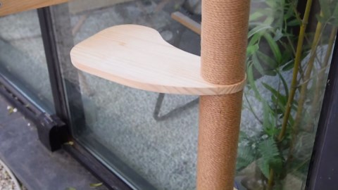 Cat Window Perch and Cat Wall Shelves 2 in 1,Cat Hammock,Steps and 3 Layers Large Cat Perch Bed for Wall and Window.Solid Wood Cat Wall Mounted Furniture &18 Pcs Strong Window Suction Cups