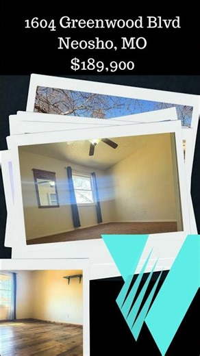 Greenwood. New Listing in Neosho MO | Spacious Home Near Joplin | Newton County Real Estate