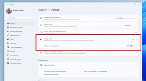 Microsoft Is Testing a Windows 11 Energy Saver Mode