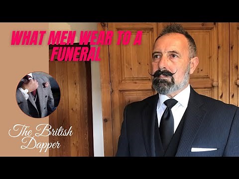 What Men Wear To A Funeral