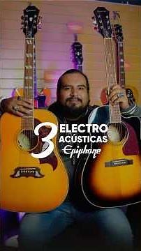 Top 3 Mejores guitarras Epiphone electroacústicas 2026 | (Review y Comparativa)