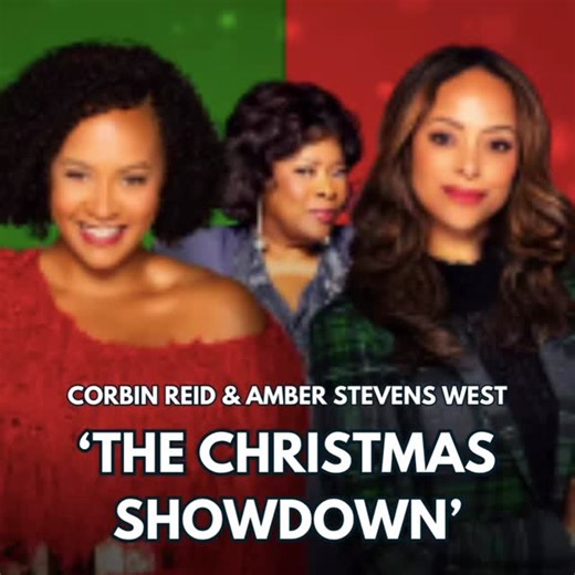 BLACK IN THE GREEN ROOM on Instagram: "This moment pretty much sums up their friendship 😂 During our conversation, “Run the World” co-stars Amber Stevens West and Corbin Reid share a laugh as Amber playfully teases Corbin about still being a little clumsy — head in the clouds and all. It’s all love, all laughs, and a reminder of the real-life bond behind “The Christmas Showdown.” 🎙️ Black in the Green Room with Keith L. Underwood ▶️ Watch the full interview on YouTube @blackinthegreenroom — li