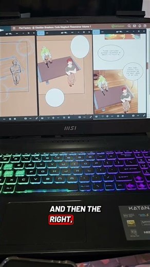 Making A Webtoon! Only Anime MMO Fantasy Fans Read This - Obsidian Breakers: Code Mudbirds Workshop