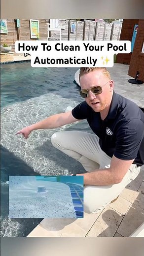 In-Floor Cleaning System | How To Clean Your Pool Automatically #pooldesign