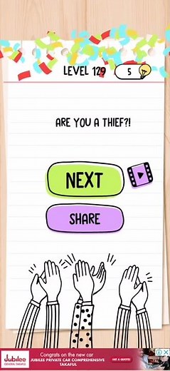 Brain test Level 129 we need 10 dollars Walkthrough
