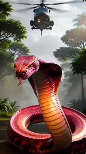 GIANT PYTHON vs HELICOPTER 💥 Insane Mid-Air Jungle Attack! 🐍🚁 Epic Cinematic Short 2025