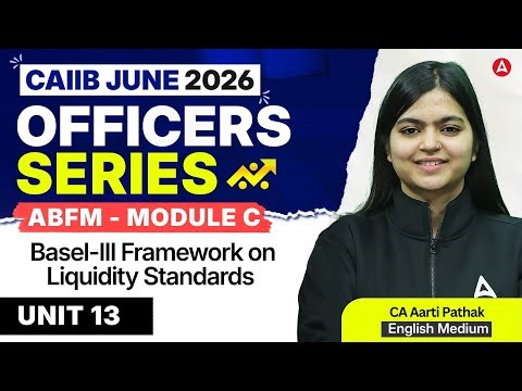 CAIIB June 2026 | CAIIB ABFM Module C | UNIT 13 Corporate Valuations | Aarti Pathak