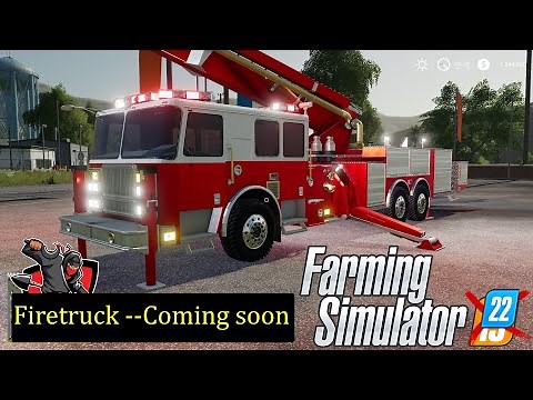 FireTruck Farming Simulator 22