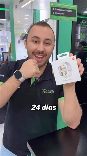Atacado Connect Py | El Redmi Watch 5 trae más batería, más pantalla y funciones completas de salud y deporte. GPS preciso, más de 100 modos deportivos y una... | Instagram