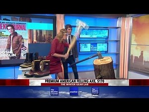 Stephanie Abrams With an Axe!