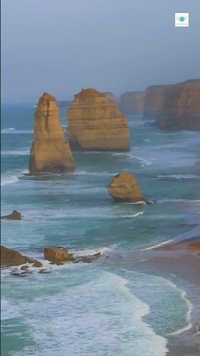 Twelve Apostles, Australia | Journey Into A Coastal Wonderland of Spectacular Beauty | #shorts