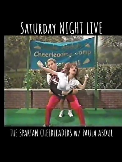 Spartan Cheerleaders Sketch on SNL Featuring Paula Abdul