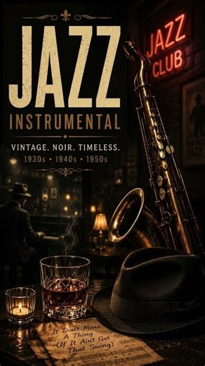 Midnight Jazz Club 🎷 | Smooth Vintage Jazz & Late Night Lounge Vibes