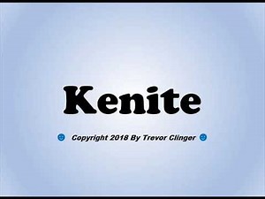How To Pronounce Kenite
