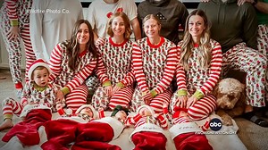 Linsey Davis has the story of four sisters, their four babies, and an unforgettable holiday reunion. | ABC World News Tonight with David Muir