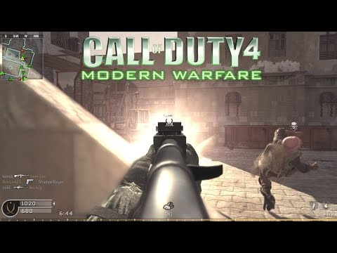AK47 on Showdown | COD4 Multiplayer Gameplay