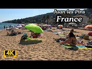 Juan-les-pins France: Slow Coastal Life in 4K