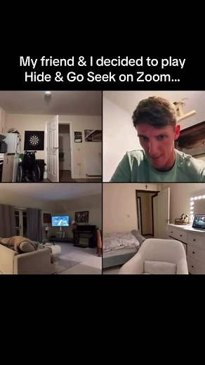 Hide and Seek on Zoom with Friends