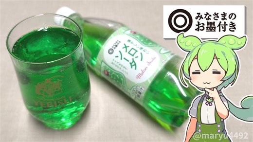 トライアルで買った、みなさまのお墨付き「ペットボトルのメロンソーダ（88円）」