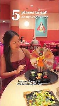 5 restaurants to try on the Vegas Strip