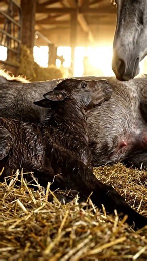 😱 FOAL BIRTH: The Exact Moment a Horse is Born! 🐴