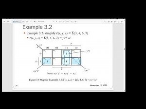 Chapter 3 (Gate-Level Minimization): Lecture 2 (Karnaugh map)