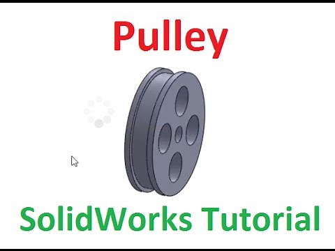 How To Make / Create Pulley in SolidWorks