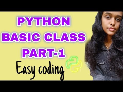 ഈസി ആയി Python പഠിക്കാം ✨|Basic class Part-1|Charlie Bob