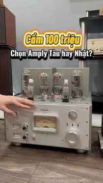 With $4,000, should you buy this 55kg Chinese amp or play it safe with a Japanese Luxman? 🤔 #audi...