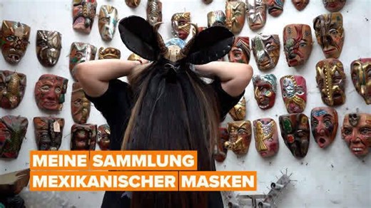 Meine Sammlung mexikanischer Masken