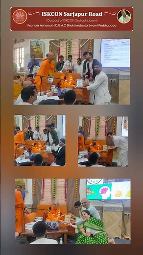 📚Book distribution is also chanting. Anyone who reads the books, that is also chanting & hearing #yt