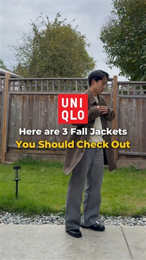 3 Fall jackets you should check out from #UNIQLO 🍂