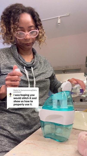 Replying to @Samsmommaj326 Let me show you how to use the Navage Nasal Rinse System. This is my favorite way to flush my nose and sinuses. I highly recommend this device to my patients. The company gave me a discount code so let me know if you’d like it so you can try Navage for yourself💦 @Corey B #drnosebest #navage #sinusitis #allergies #snoring #wellnessinfluencer #wellness #health #preventativehealth