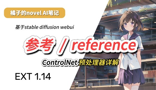 风格迁移的利器！Reference参考预处理器！！！