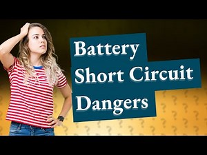 What happens if you short circuit a lithium-ion battery?