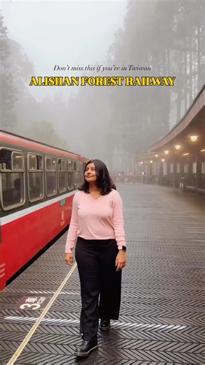 Taiwan’s Most Magical Train Ride 🚂 | Alishan Forest Railway #shorts