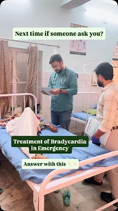Aazer Nawab | Treatment of Bradycardia in Emergency (as per ACLS Guidelines): Stepwise Emergency Management of Bradycardia: 1. Initial Assessment... | Instagram