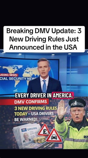 Breaking DMV Update: 3 New Driving Rules Just Announced in the USA #social #payment #viral #stimulus #security