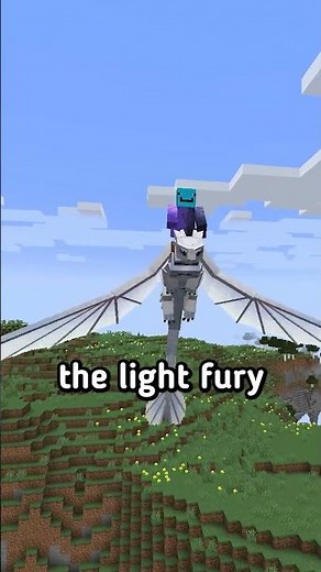 How I Tamed a Night Fury in Minecraft!