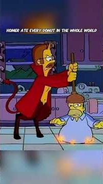 Homer ate every donut in the whole world #thesimpsons #simpsons #cartoon #animation