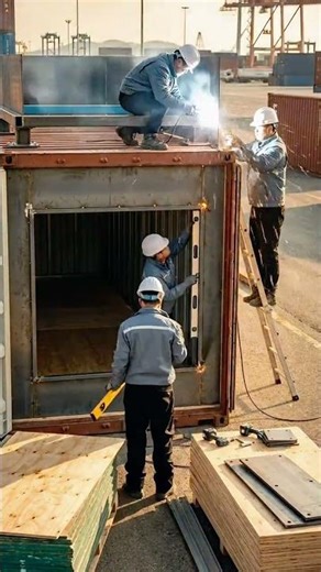 This Shipping Container Has a Rooftop Pool 😳