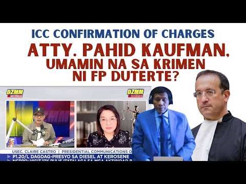 ATTY. PAHID KAUFMAN, UMAMIN NA SA KR!M3N NI FP DUTERTE?