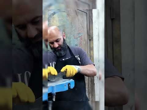 I Forged a Knife from a Steel Cable Damascus.. The Hidden Pattern is INSANE