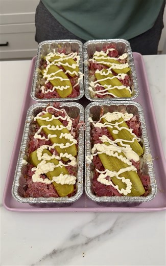 91K views · 381 reactions | Quick and Easy Lunch Everyone Will Love! Danny N shows us how to make a quick and delicious lunch using sauerkraut, pastrami, stackers bread and butter pickles, best food real mayo, horseradish mustard and extra sharp white cheddar cheese. | Family Style Cooking | Facebook