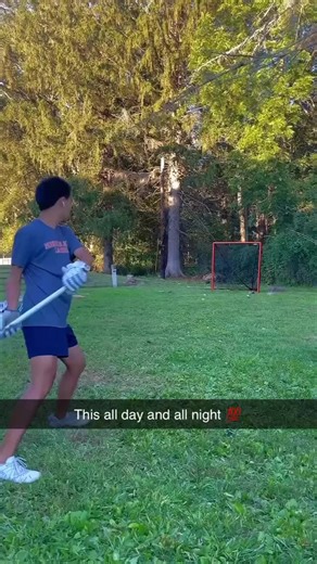 Nothing better than slapping corners in the backyard 💥😌 (via @bryan_wang25) | The Lacrosse Network