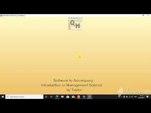 Tutorial mendownload aplikasi POM QM for Windows V5 || PROGRAM LINIER