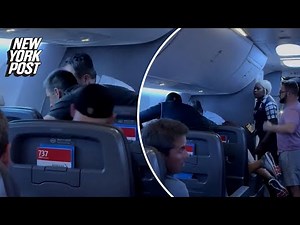 American Airlines passengers save woman from allegedly violent male companion on flight to NC