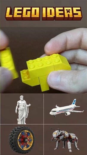 🐷 LEGO Ideas Pig Tutorial #lego #pig #animal #tutorial #ideas